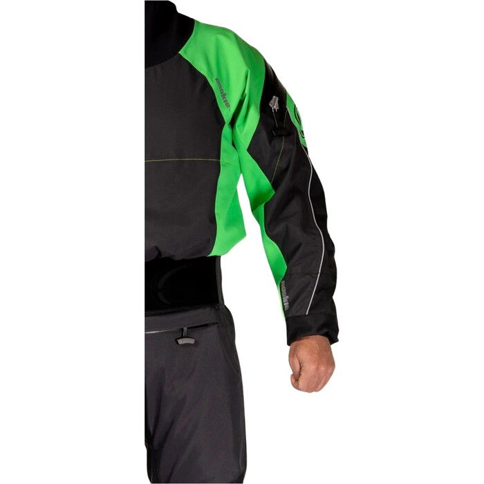 2024 Nookie Traje Seco De Ltex Fusion DR50 - Black / Verde